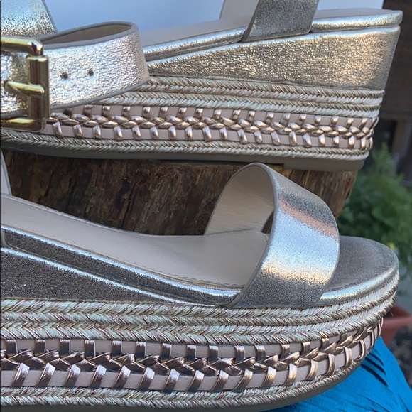 Aldo Pale Rose Gold Sandals Sz 7.5 (8) - Picture 15 of 16